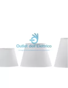 Rossini 4197-30 Abat-jour en shantung raccord E27